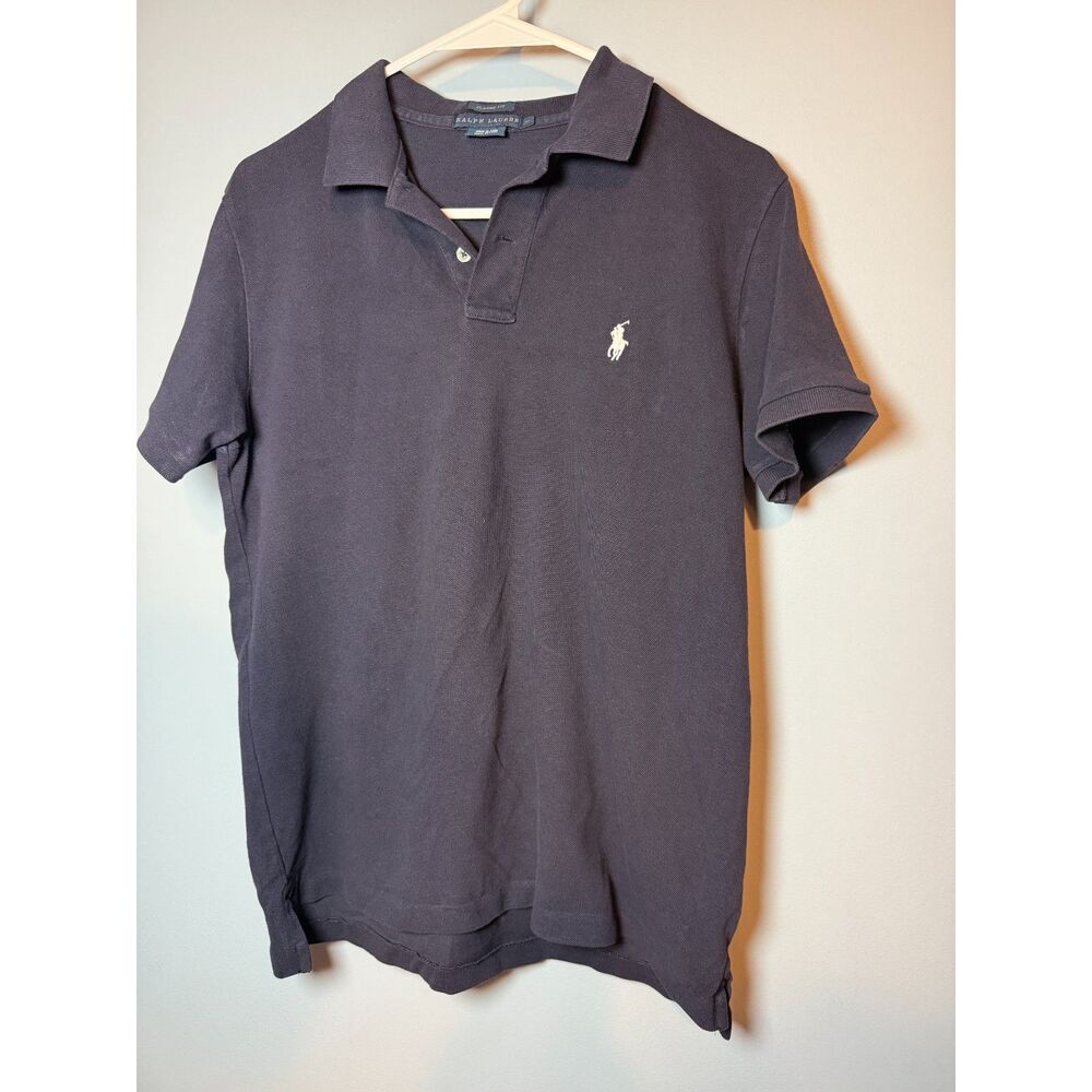 Polo Ralph Lauren Classic Fit Navy Cotton Pique Polo Shirt